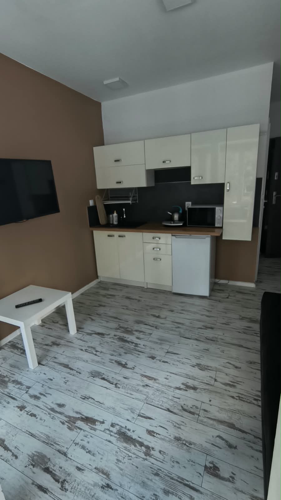 Kuchnia w apartamencie Leśne Chwile