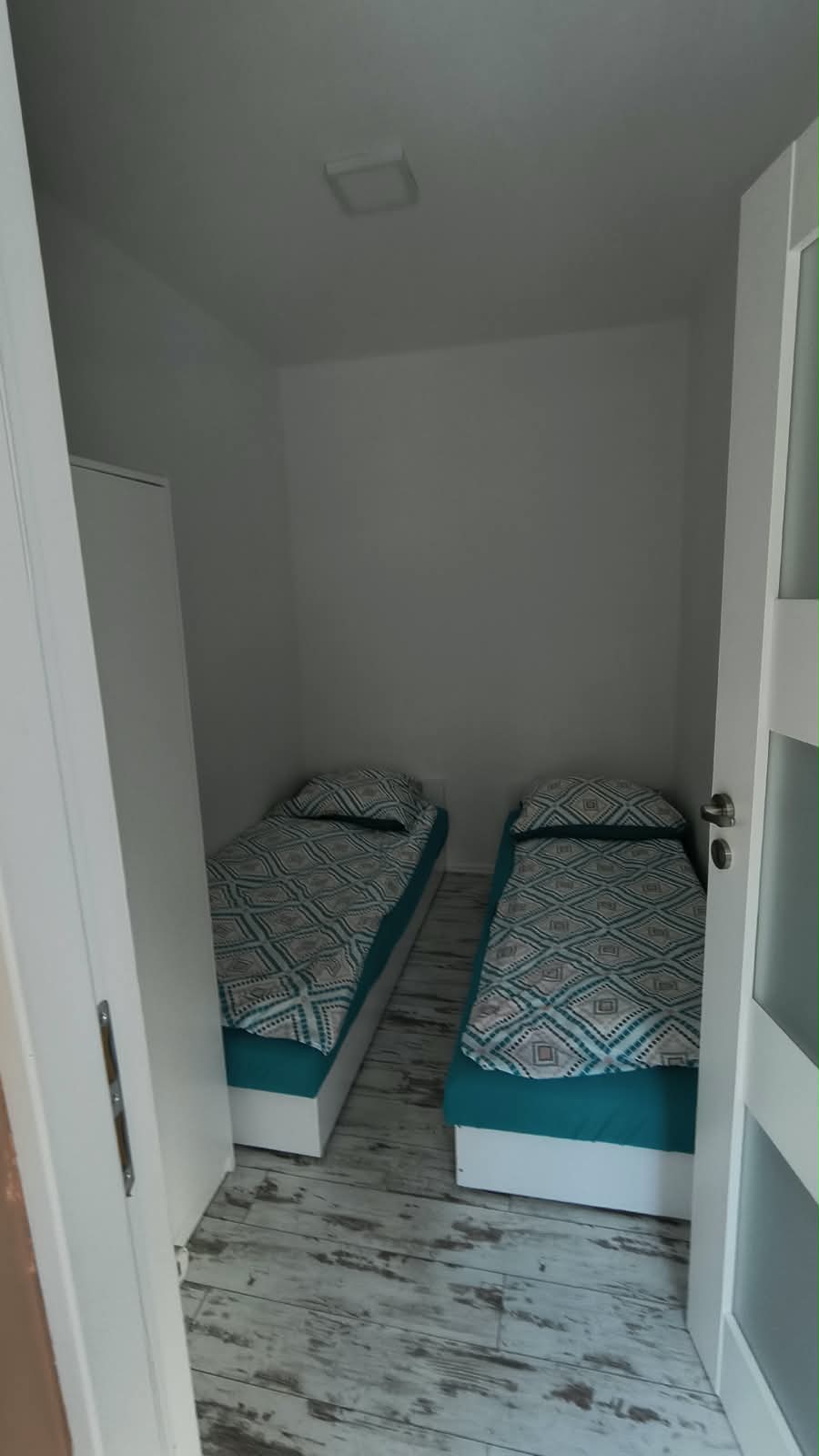 Sypialnia w apartamencie Leśne Chwile