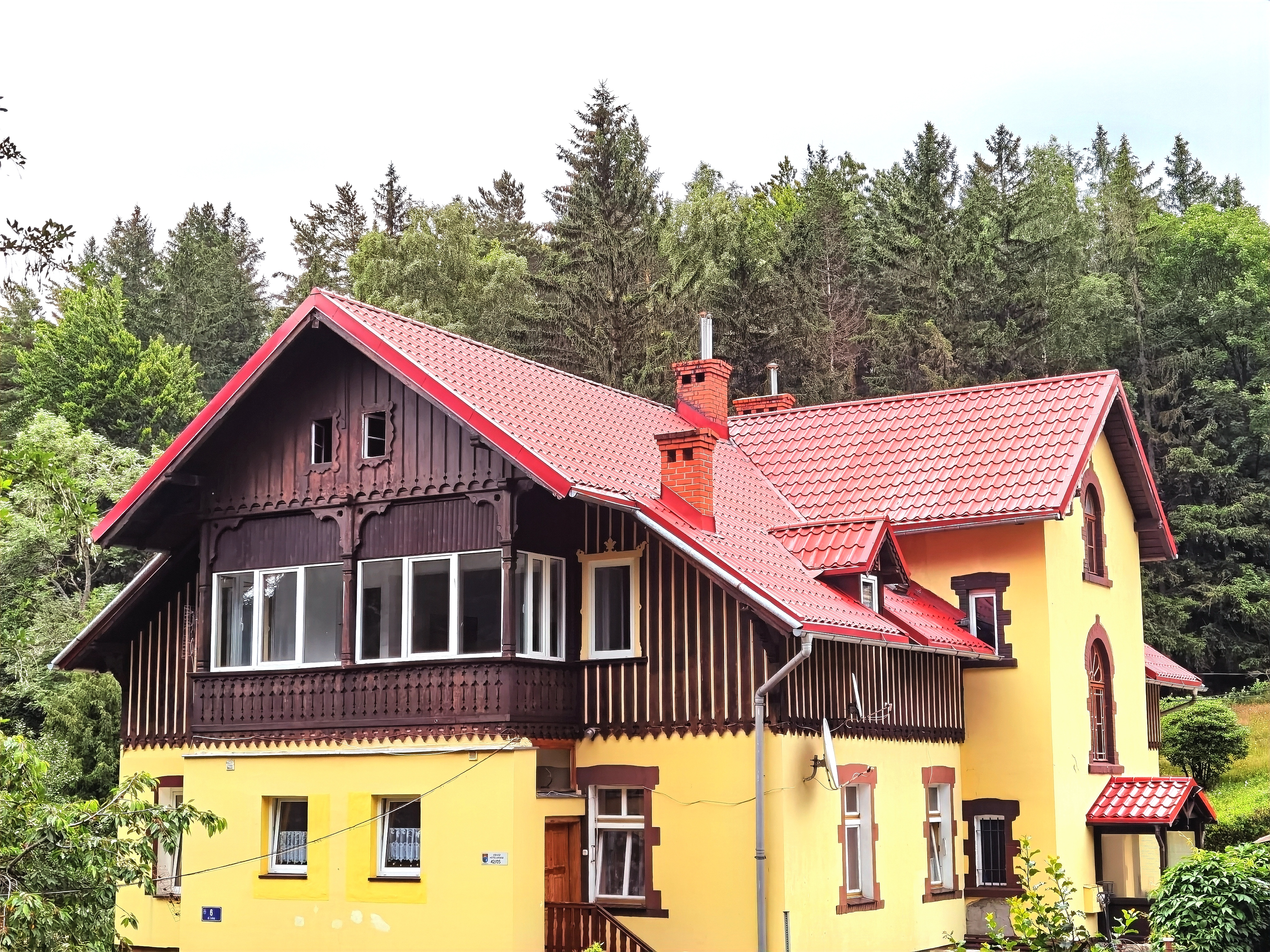Apartamenty Leśne Chwile z zewnątrz
